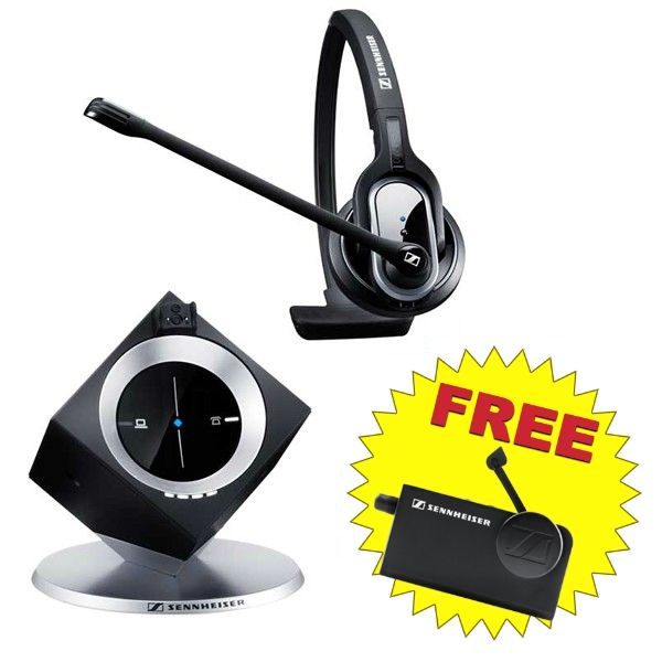 Sennheiser DW Pro 1 Phone Cordless Headset + Handset Lifter