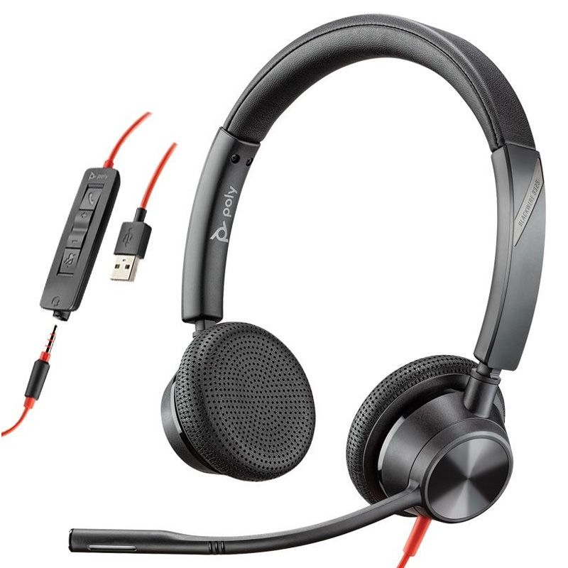Poly - Plantronics Blackwire 3325 USB-A 