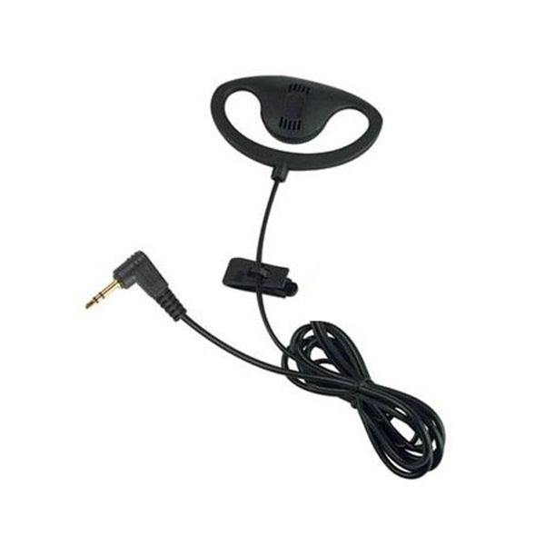 D-Shaped Earpiece for Motorola 1-Pin Radios
