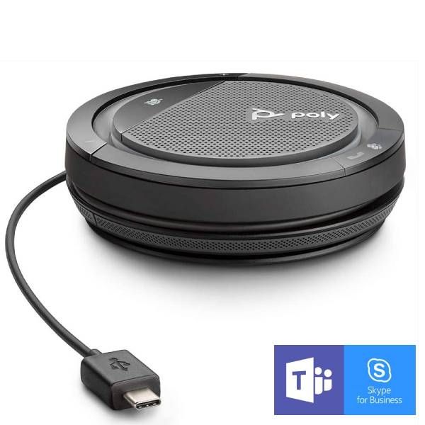 Plantronics Calisto 3200 Portable Personal Speakerphone with 360˚ Audio Calisto-3200 USB-C 