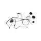 Closed Face Helmet Mic for 1-Pin Motorola Radios