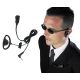 D-Shaped Earpiece with PTT Mic for Motorola 1-Pin Radios