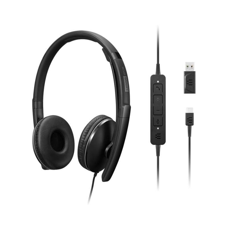Lenovo Gen 2 USB-C Headset Zoom