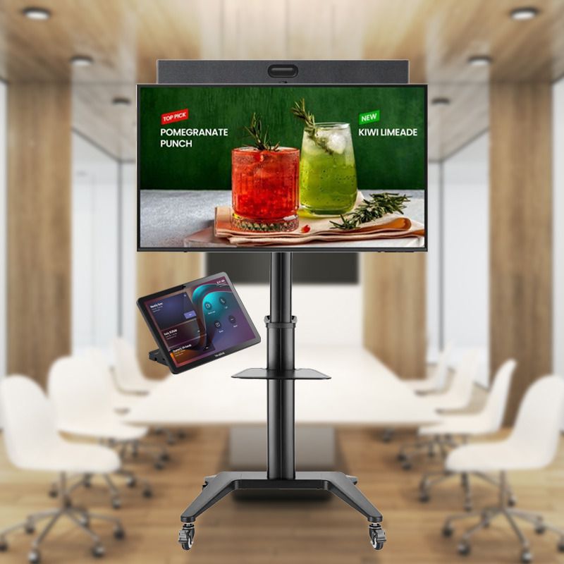 Yealink Medium Room MTR Android Video Conferencing Kit with mobile stand