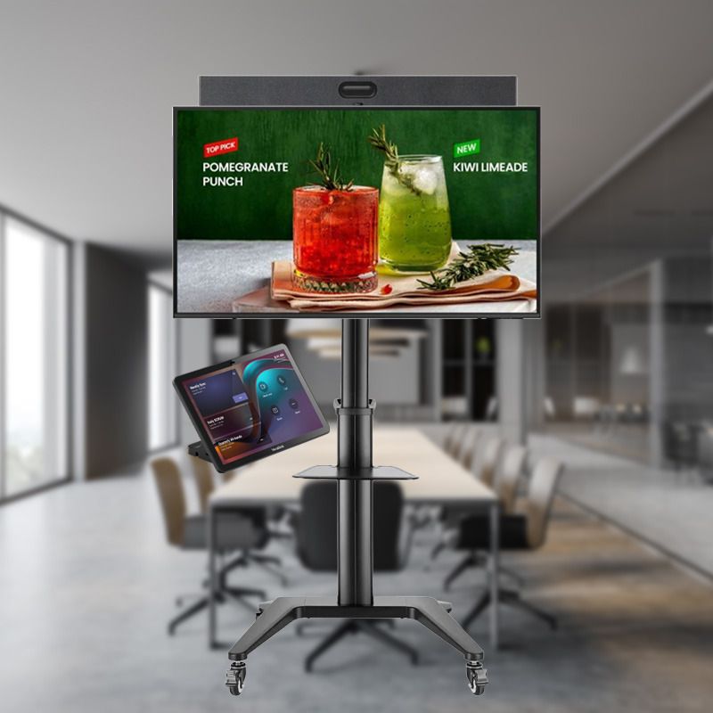 Yealink Large Room MTR Android Video Conferencing Kit with mobile stand