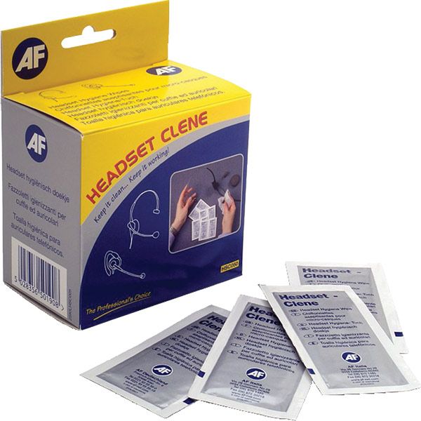 Headset-Clene Disinfectant Wipes