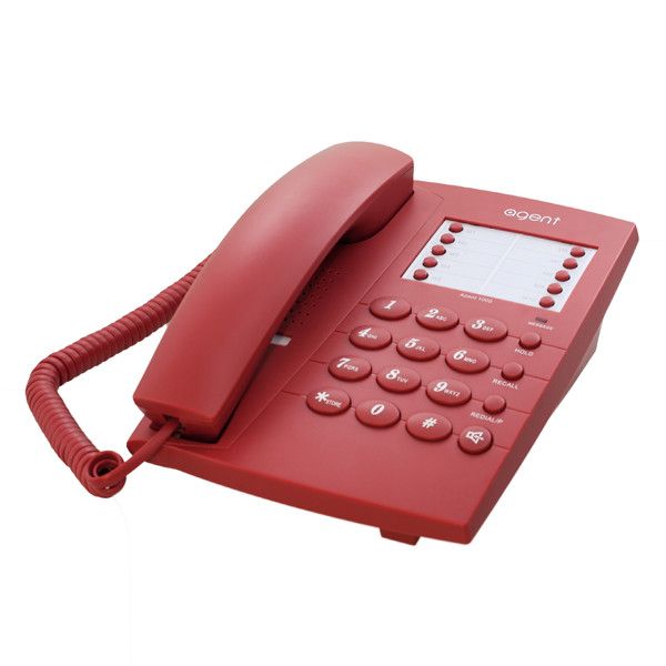 Agent 1000 Basic Telephone - Red