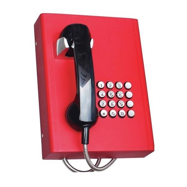 ATL Delta 9000-P27 Outdoor Phone - Red