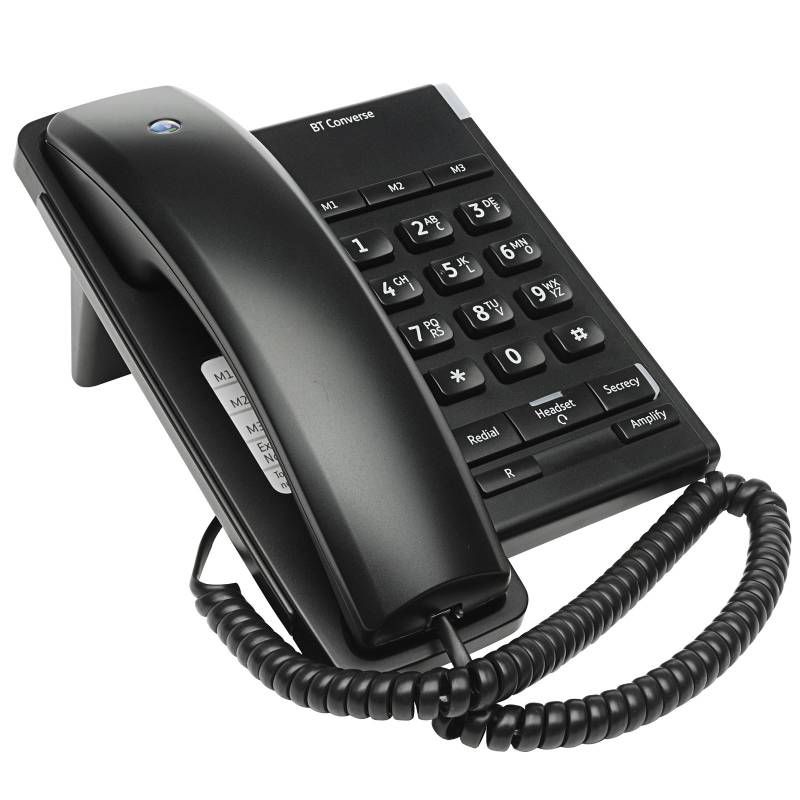 BT Converse 2100 Telephone - Black