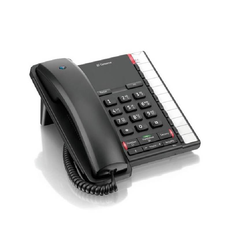 BT Converse 2200 Corded Telephone - Black