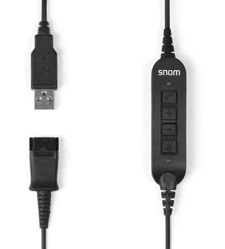 Snom USB adaptor for A100M and A100D Headsets
