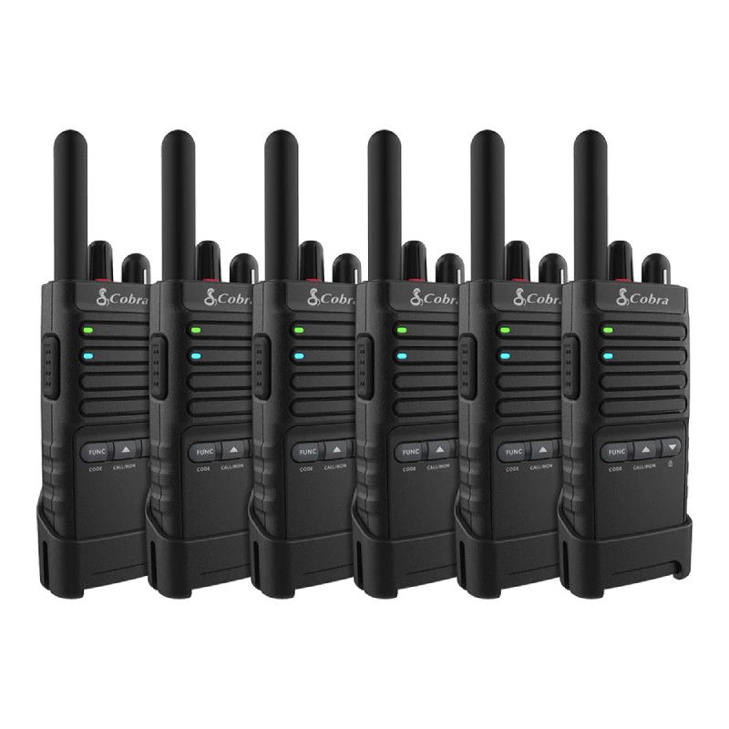 Cobra PX650 Business PMR Radios 6-Pack
