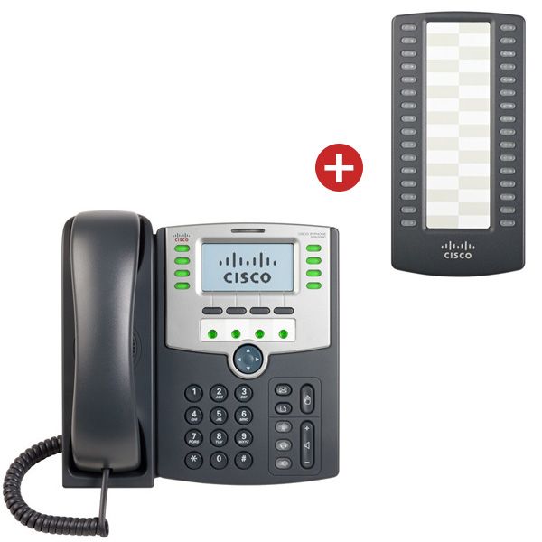 Cisco SPA 509G IP Phone + SPA500S Expansion Module