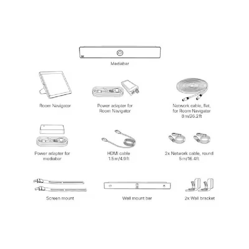 Cisco Screen Mount kit for Webex Room Kit Mini