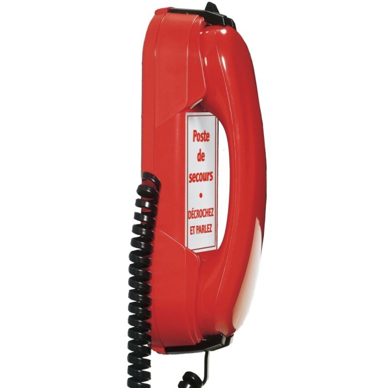 Depaepe HD2000 Emergency Hot Line 3 Memories Telephone (Red)