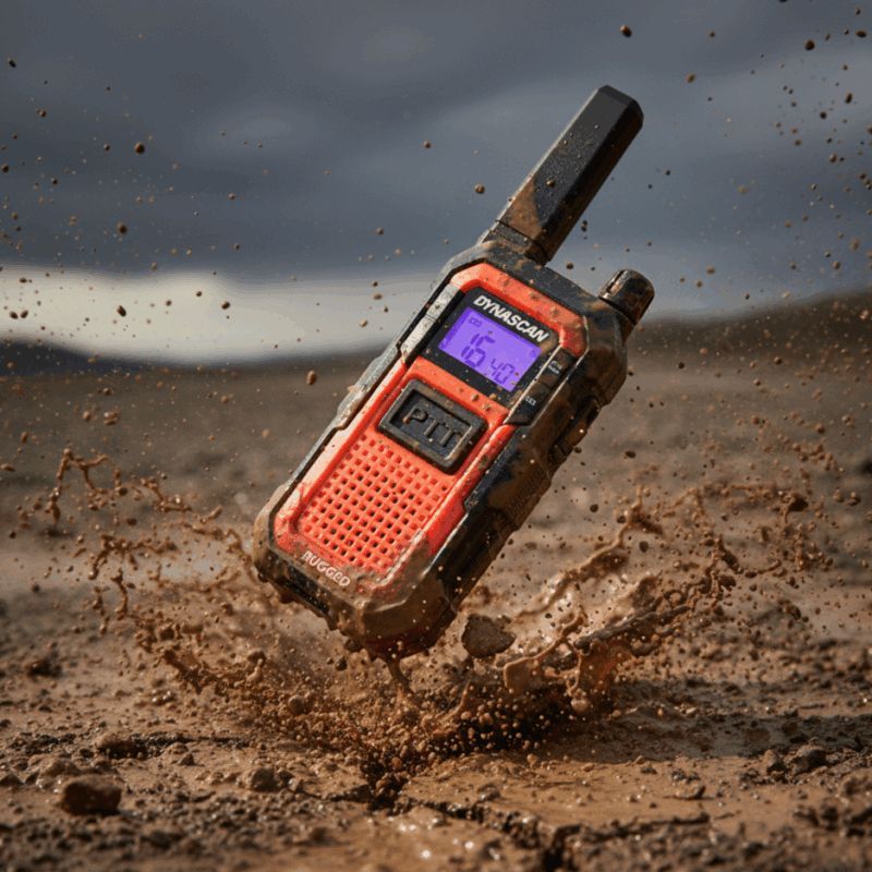 Dynascan Rugged PMR446 Radio IP67