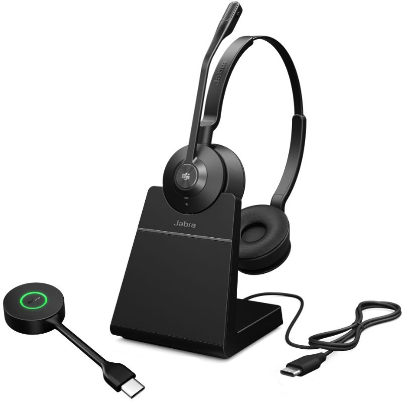 Jabra Engage 55 Stereo MS USB-C with Charging Stand 