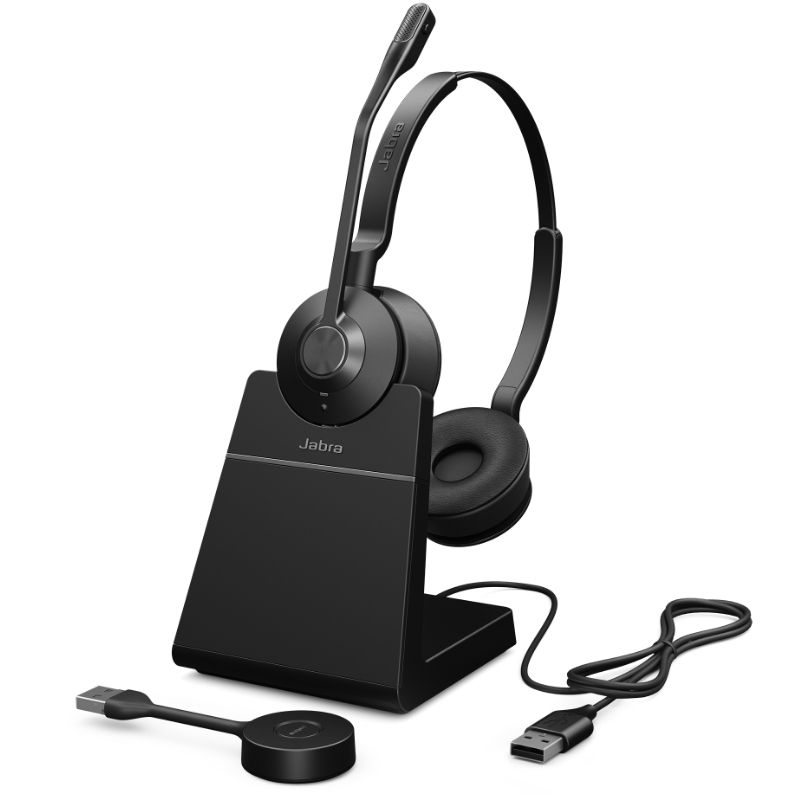 Jabra Engage 55 Stereo UC USB-A with Charging Stand 