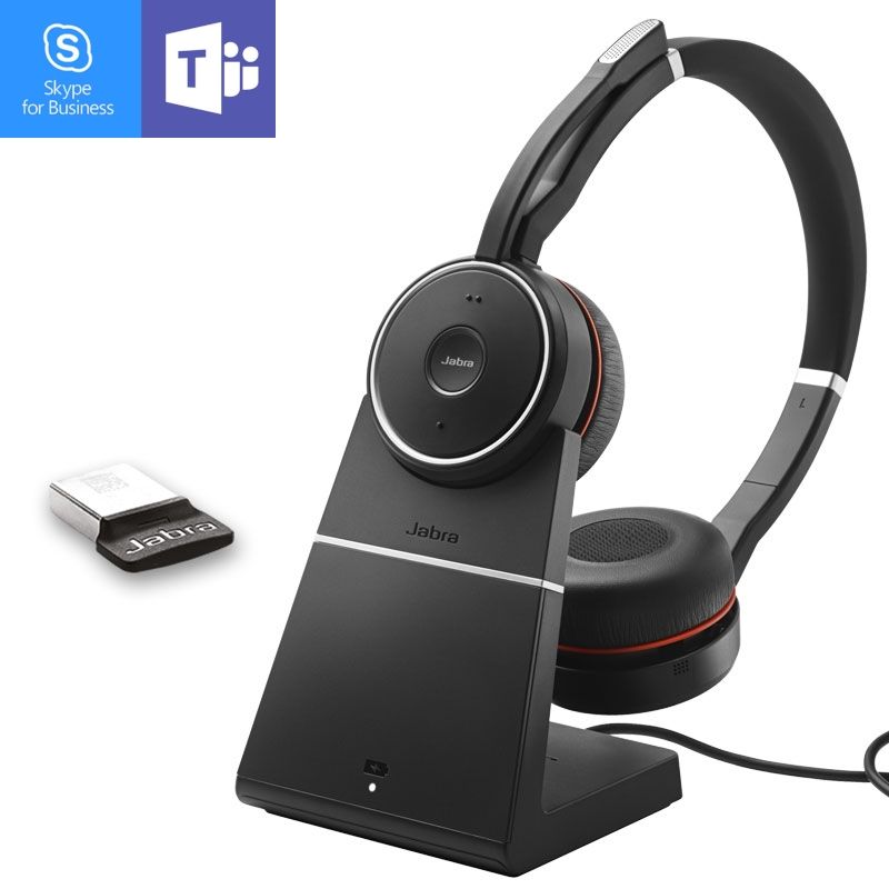 Jabra Evolve 75 MS Stereo with Charging Stand