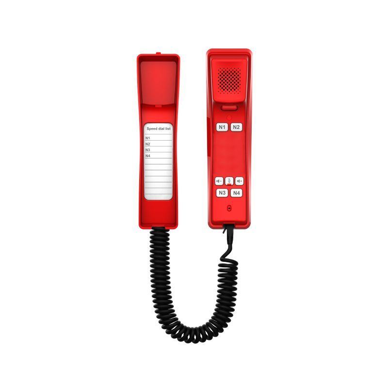 Fanvil H2U Red Emergency IP Phone 4 Keys