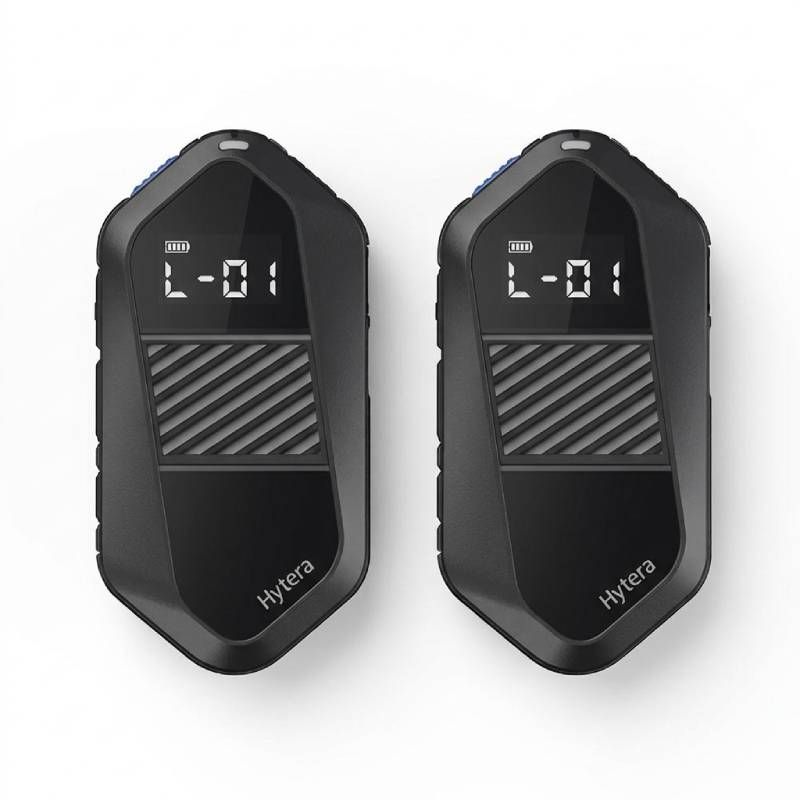 Set of 2 Hytera S1e PMR446 walkie-talkies
