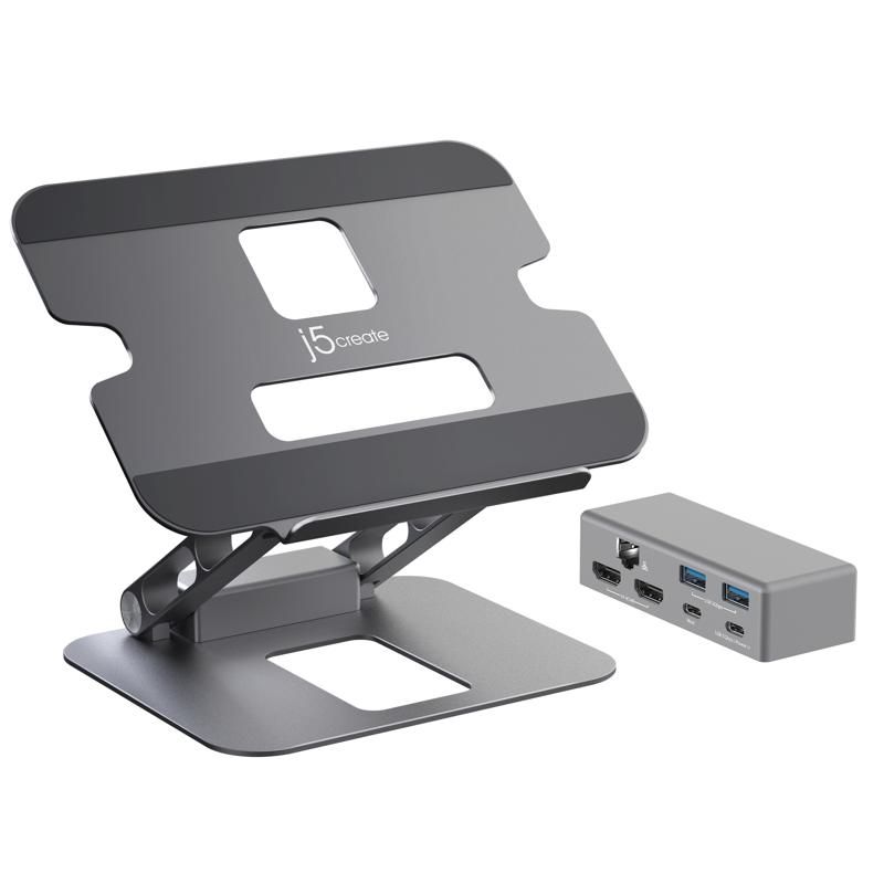 j5create Multi-Angle Dual 4K Docking Stand