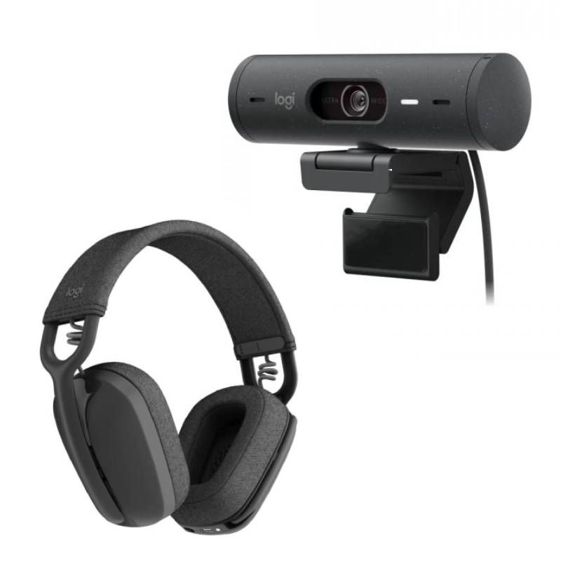 Logitech Brio 505 + Zone Vibe Wireless