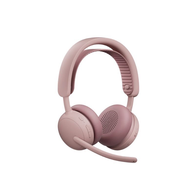Logitech Zone Wireless 2 ES Teams Pink with receiver