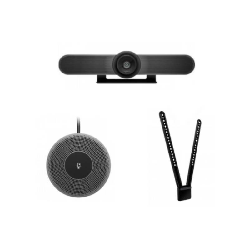 Logitech Meetup and Expansion Microphone with TV mount