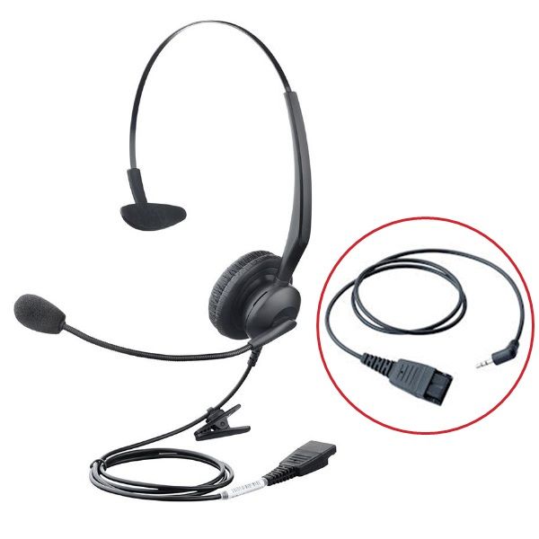 Orchid HS103 Mono Headset with 2.5mm Jack