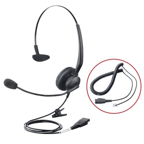 Orchid HS103 Mono Headset with RJ Connection