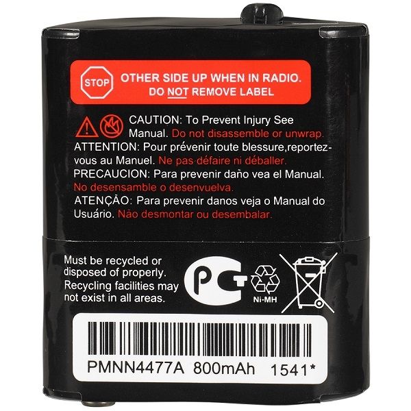 Battery Pack for Motorola T62, T82, T82 Extreme and T92 Radios