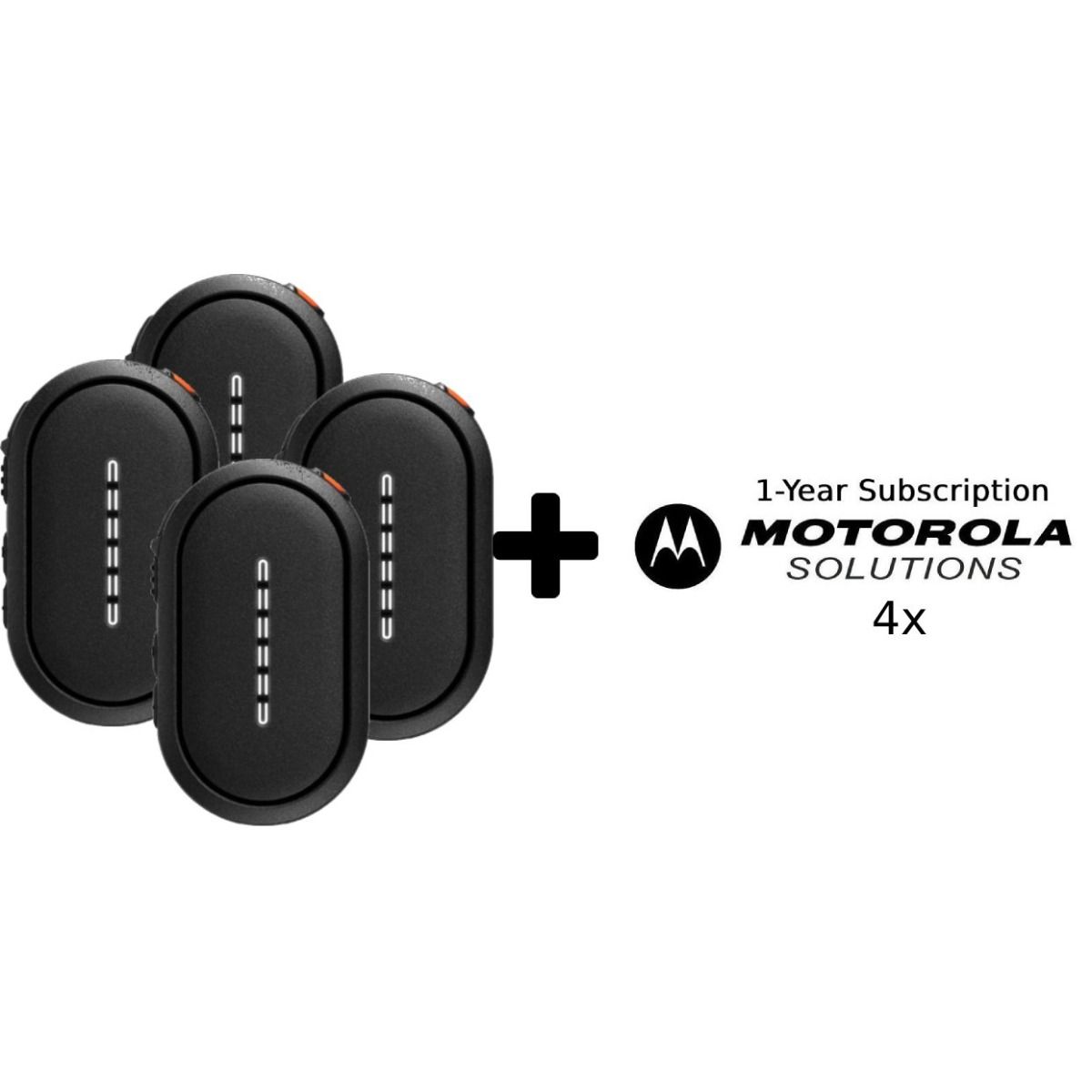 Motorola Wave TLK25 Wi-Fi Quad Pack + 1 Year Subscription