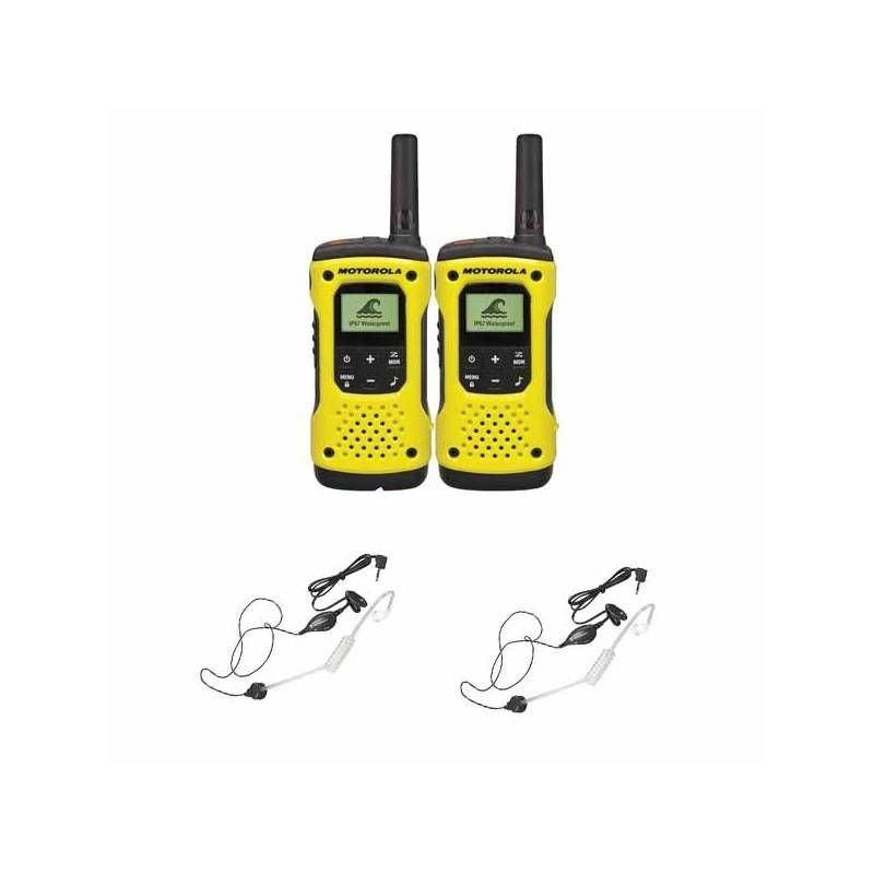 Motorola T92 Twin-pack with 2 Earpieces