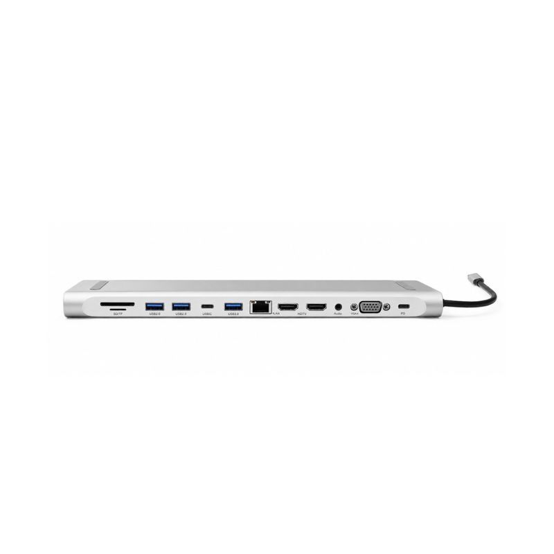 Cleyver ODHUB12DOCKV2 USB-C dock with 12 ports