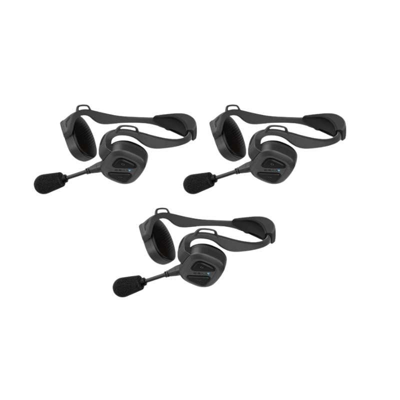 Pack of 3 Sena Nautitalk Bosun MESH headsets