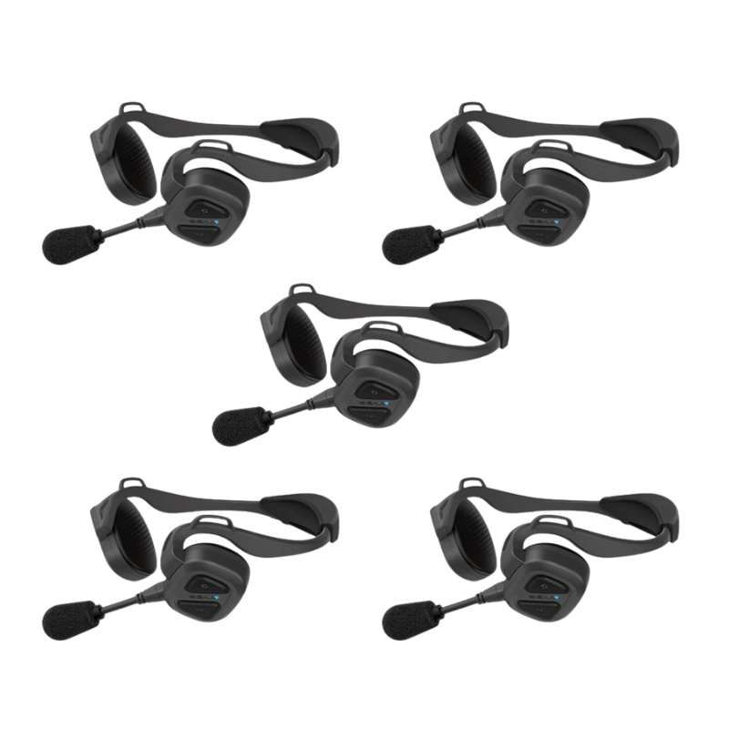 Pack of 5 Sena Nautitalk Bosun MESH headsets