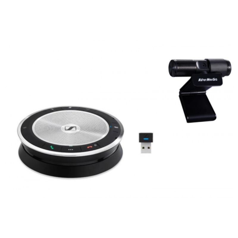 Pack EPOS SP 30 Plus + Webcam AverMedia