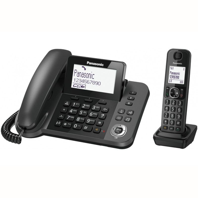 Panasonic KX-TGF310 Analogue Desktop and Cordless Phone