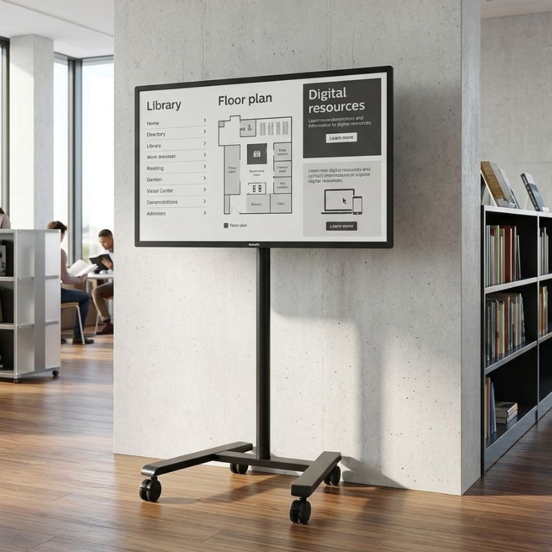 Pack Philips 5150I 32-inch ePaper Display + B-Tech BT7504 Mobile Stand
