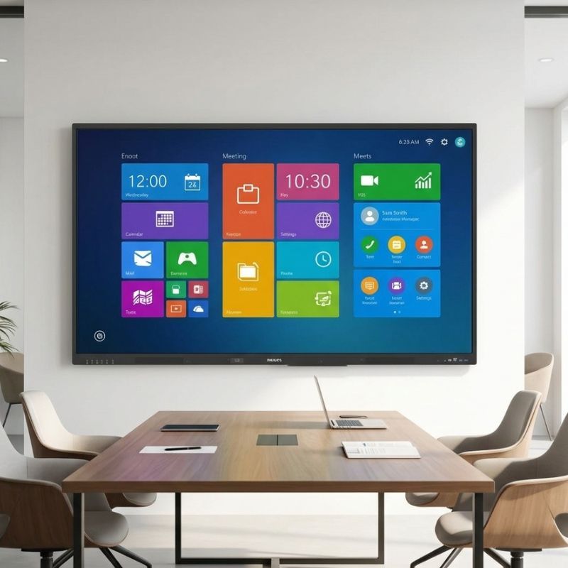 Pack Philips E-Line 86-inch Touchscreen + B-Tech BT9903 Wall Mount