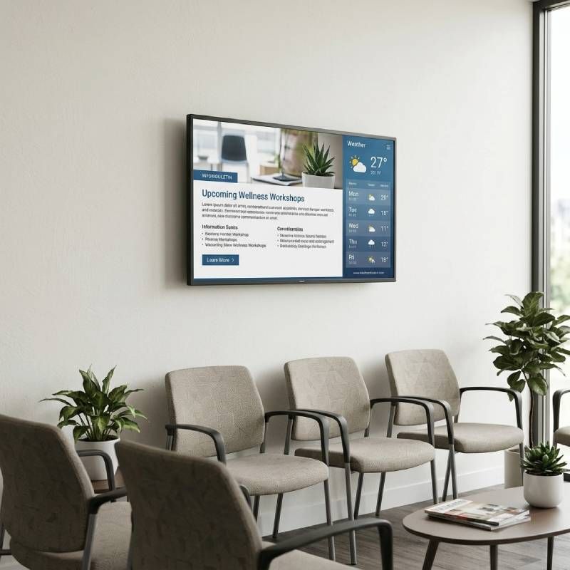 Philips D-Line 32" FHD Monitor Pack + Wall Mount