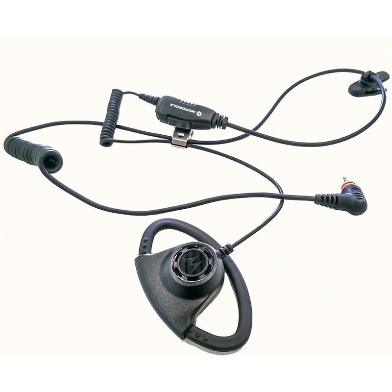 Motorola D-Shape Earpiece with PTT