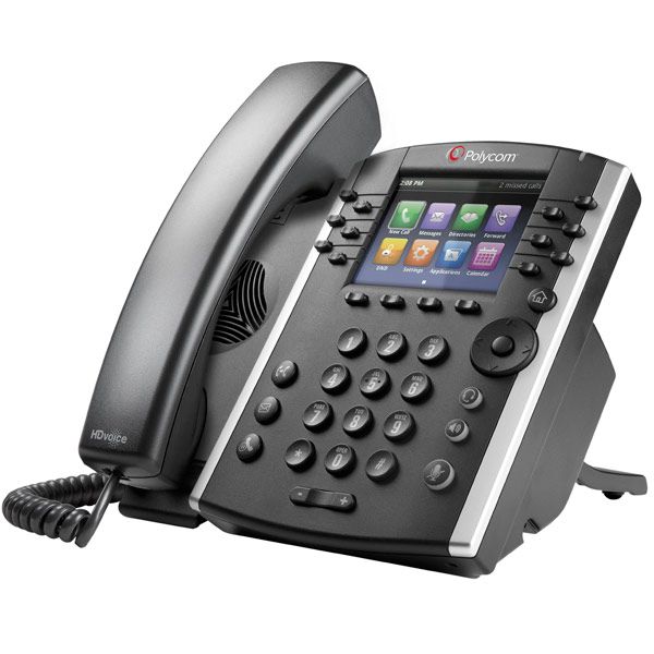 Polycom VVX 401 MS VoIP Desktop Phone