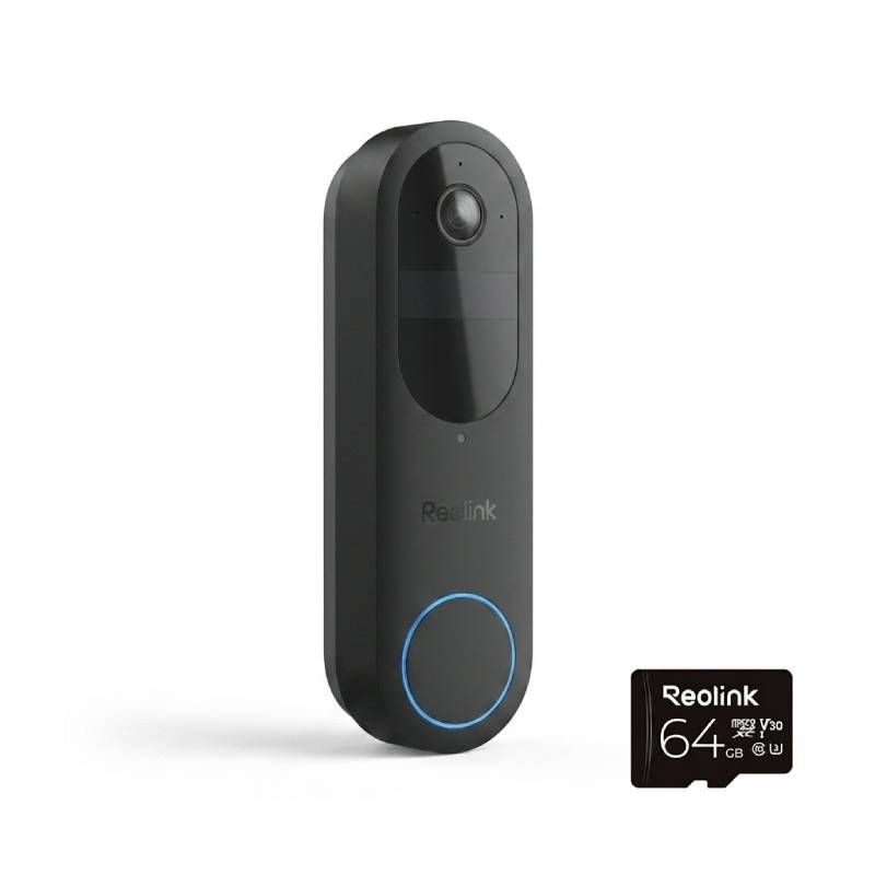 Reolink Video Doorbell WiFi Black 2K Battery