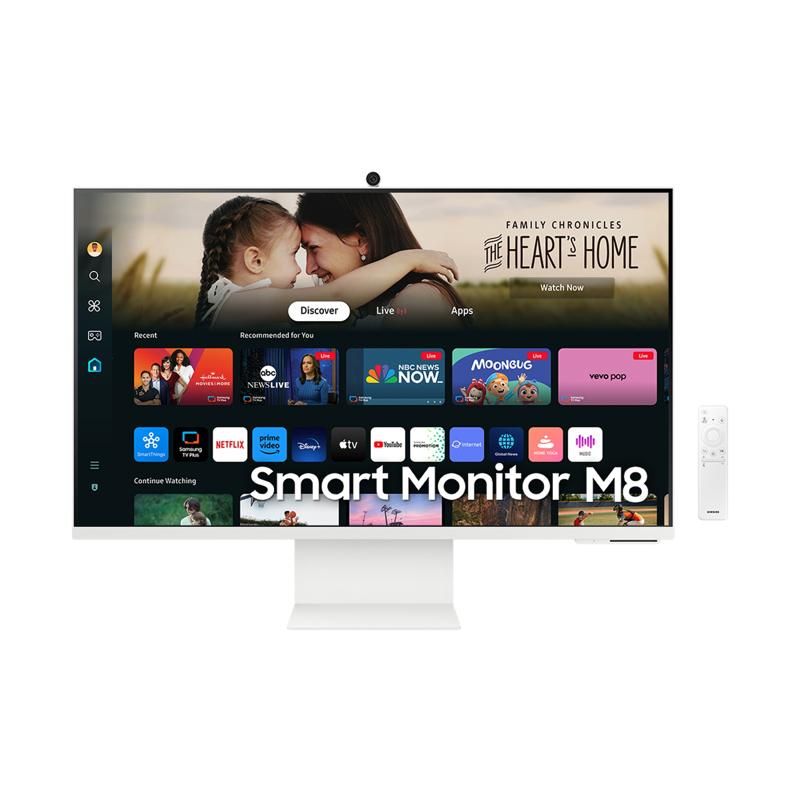 32" M80D UHD White Smart Monitor