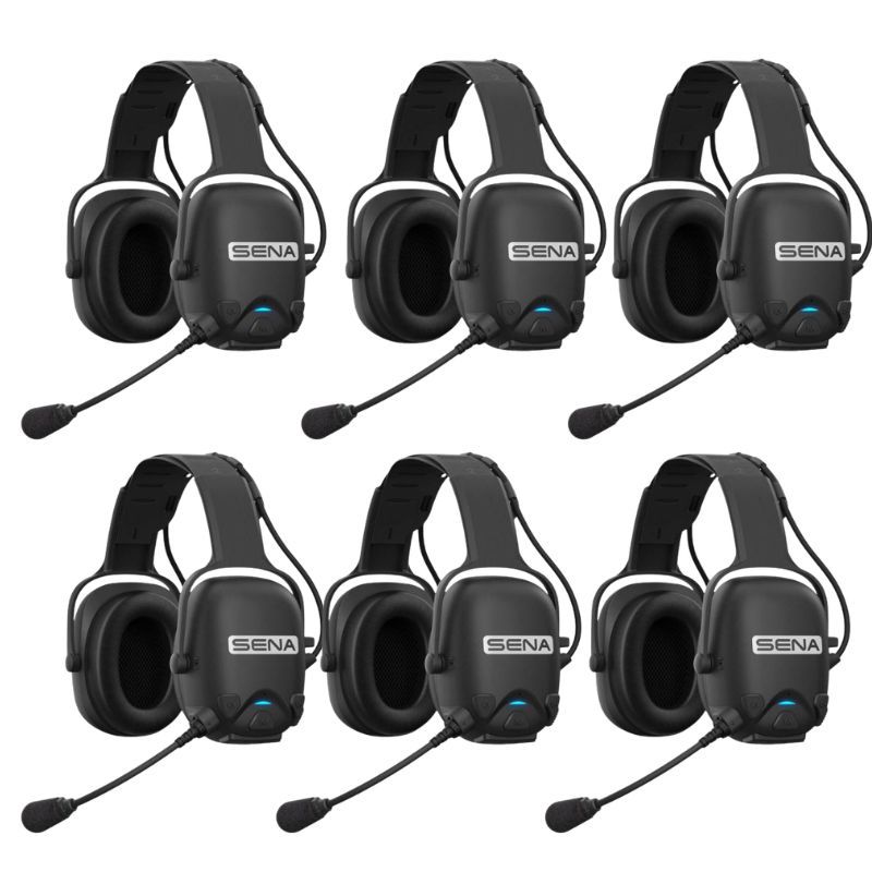 Pack of 6 Sena CAST-01 Mesh-Headset