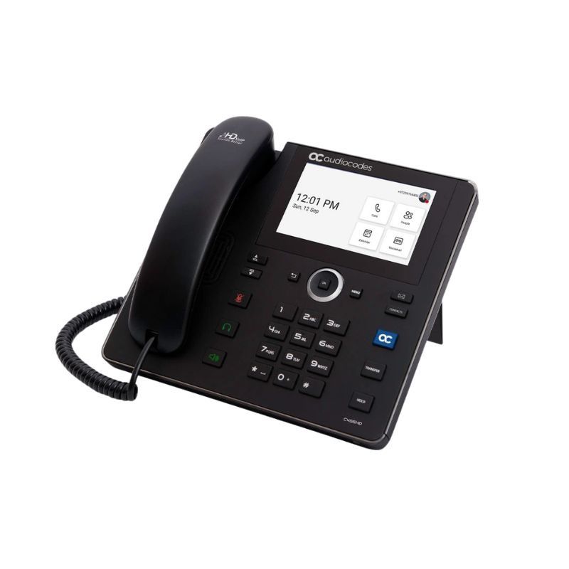 AudioCodes C455HD Teams Phone with Touchscreen