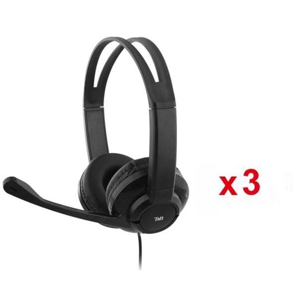 Pack: T'nB HS-200 - Headset - Buy 2 and get 1 FREE