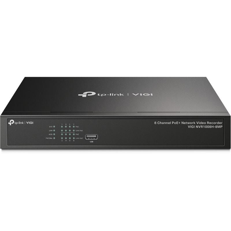 TP-Link VIGI NVR1008H-8MP 8 Channel PoE+ Network Video Recorder